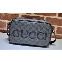 Gucci mini shoulder bag 768391 GG Gray 2024