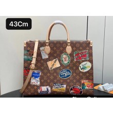 Louis Vuitton Monogram Canvas OnTheGo Voyage Bag Flight Mode M47147 2024