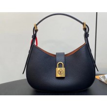 Louis Vuitton Grained calfskin Low Key Shoulder Bag M24611 Black 2024
