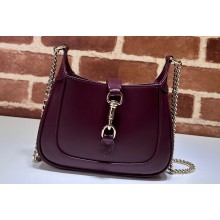 Gucci Jackie Notte mini Bag 782889 in leather Burgundy 2024