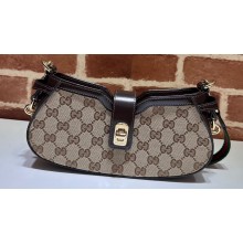 Gucci Moon Side mini shoulder bag 786015 GG Beige/Coffee 2024