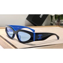 Chanel Nylon Cat Eye Sunglasses A71614 6056 03 2024