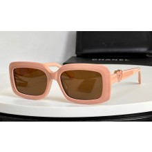 Chanel Acetate Rectangle Sunglasses A71590 CH5520 03 2024