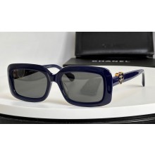 Chanel Acetate Rectangle Sunglasses A71590 CH5520 05 2024