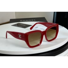 Chanel Acetate Square Sunglasses A71561 CH5506 03 2024