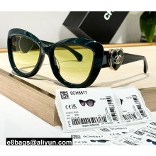 Chanel Acetate Butterfly Sunglasses A71587 CH5517 06 2024