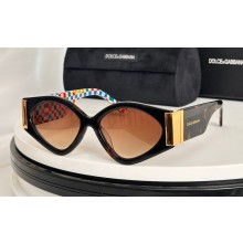 Dolce & Gabbana Modern Print Sunglasses DG4396-F 06 2024