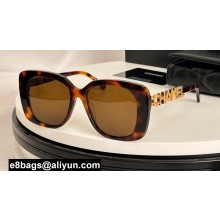 Chanel Acetate & Strass Square Sunglasses A71353 5422B 06 2024