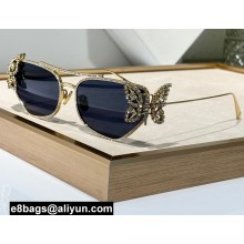 Dior DiorFantastica B1U Butterfly Sunglasses with Swarovski® Crystals 01 2024