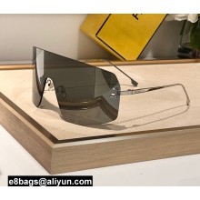 Fendi First Crystal Shield Sunglasses FE4121U 02 2024