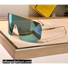 Fendi First Crystal Shield Sunglasses FE4121U 03 2024