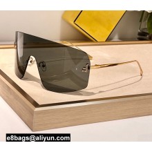 Fendi First Crystal Shield Sunglasses FE4121U 04 2024