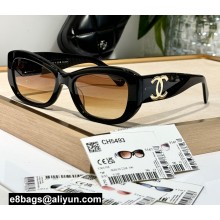 Chanel Acetate Rectangle Sunglasses A71526 5493 01 2024