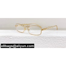 Chanel Metal & Strass Rectangle Sunglasses A71584 CH9567B 03 2024