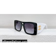 Chanel Acetate Square Sunglasses A71628 CH9141 01 2024