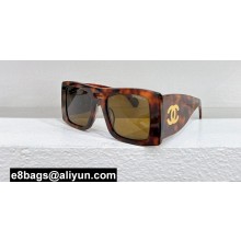 Chanel Acetate Square Sunglasses A71628 CH9141 02 2024