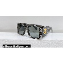 Chanel Acetate Square Sunglasses A71628 CH9141 06 2024