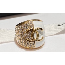 Chanel Metal, Resin & Strass Ring ABD213 2024