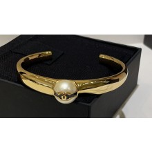 Chanel Metal & Resin Cuff Bracelet ABD286 2024