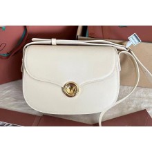 Loro Piana Small Ghiera bag in Smooth Calfskin White 2024