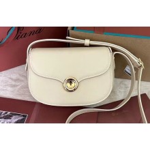 Loro Piana Mini Ghiera bag in Smooth Calfskin White 2024