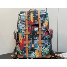 Louis Vuitton Monogram Surfin’ canvas Christopher MM Bag M24996 2024