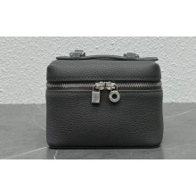 Loro Piana Extra Pocket Lipstick Bag in Grained Calfskin 02