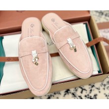 Loro Piana Summer Charms Walk Babouche Suede slipper Loafers 15 2024