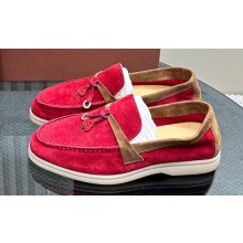 Loro Piana Summer Charms Walk Women/Men Suede Loafers 04 2024