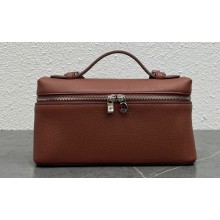 Loro Piana Extra Pocket L19 Bag in Grained Calfskin 16