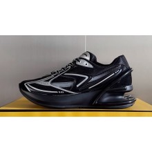 Fendi First 1 fabric trainers Sneakers Top Quality Black 2024