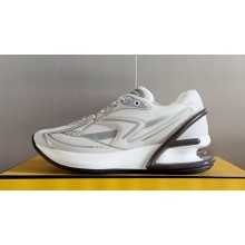 Fendi First 1 fabric trainers Sneakers Top Quality Gray 2024