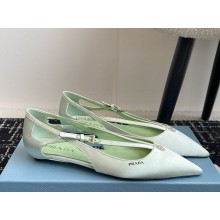 Prada satin Silk cut-out ballerinas-12 1108-2024