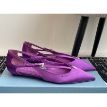 Prada satin Silk cut-out ballerinas-10 1108-2024