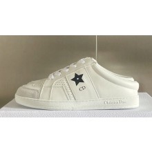 Dior Calfskin and Suede Star Slip-On Sneakers Top Quality 01 2024