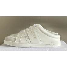 Dior Calfskin and Suede Star Slip-On Sneakers Top Quality 02 2024