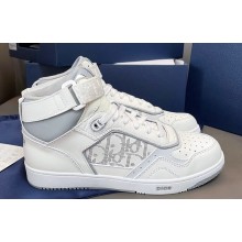 Dior Smooth Calfskin B27 Women/Men High-Top Sneakers Top Quality 02 2024