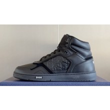 Dior Smooth Calfskin B27 Women/Men High-Top Sneakers Top Quality 05 2024