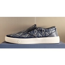 Dior Smooth Calfskin and Nubuck B101 Women/Men Slip-On Sneakers Top Quality 02 2024
