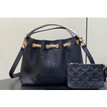 Louis Vuitton Monogram Empreinte leather Summer Bundle Bag M47209 Black 2024