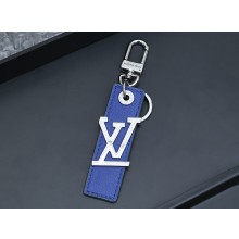 Louis Vuitton LV Oblique Tab Key Holder and Bag Charm M01473 Blue