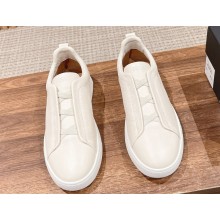 Ermenegildo Zegna Triple Stitch™ deerskin Men's sneakers 03 2024