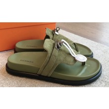 Hermes Empire Women/Men sandals with iconic Kelly buckle 17 2024