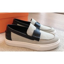 Hermes Women/Men Ike slip-on sneakers with iconic "H" cut-out detail 03 2024