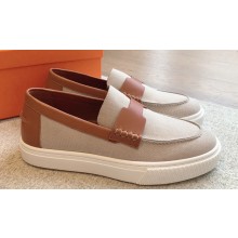 Hermes Women/Men Ike slip-on sneakers with iconic "H" cut-out detail 01 2024
