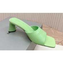 Balenciaga Duty Free 60mm Sandals in shiny soft sheepskin Green 2024
