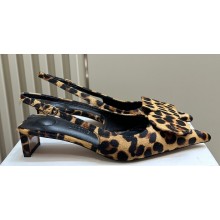 Jacquemus Heel 3.5cm Les slingbacks Duelo basses Circle square pumps Horsehair 2024