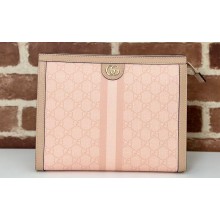 Gucci Ophidia GG Pouch bag 625549 Dusty pink GG Supreme canvas 2024