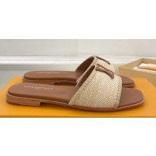 Louis Vuitton LV By The Pool LV Capri Flat Mules Raffia 04 2024