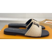 Louis Vuitton LV By The Pool LV Capri Flat Mules Raffia 06 2024
